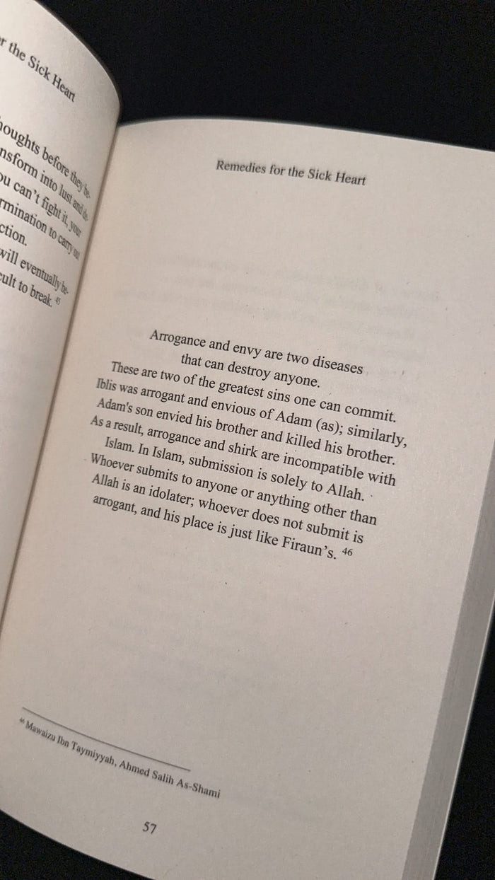 Remedies For The Sick Heart - ibndaudbooks