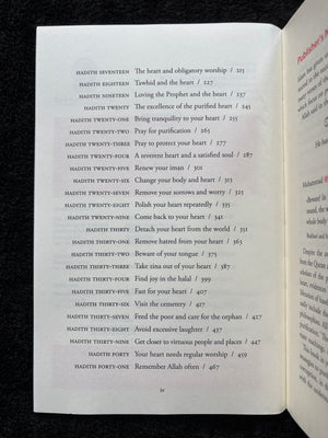 Heart Therapy: Forty Hadiths In Tazkiyah & Soul Purification