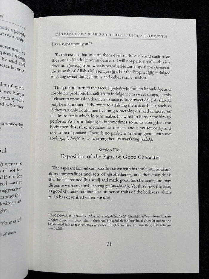 Discipline: The Path to Spiritual Growth