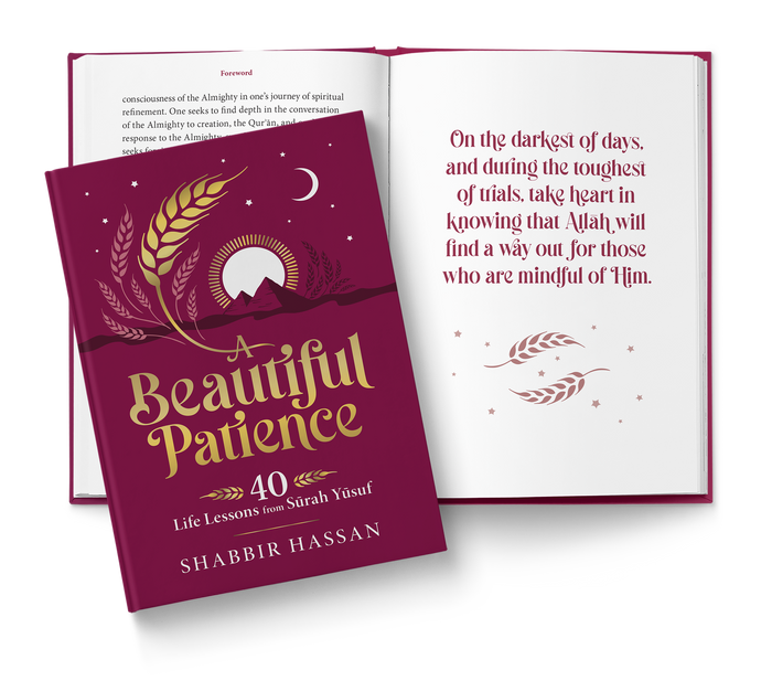 A Beautiful Patience: 40 Life Lessons from Surah Yusuf - ibndaudbooks