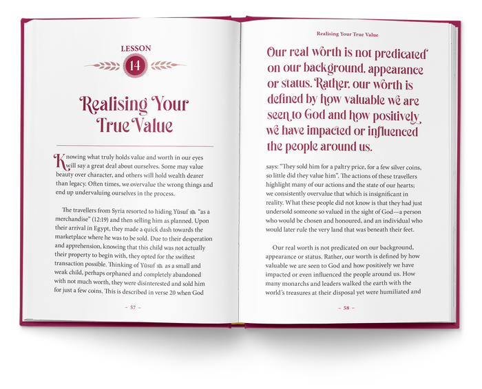 A Beautiful Patience: 40 Life Lessons from Surah Yusuf - ibndaudbooks