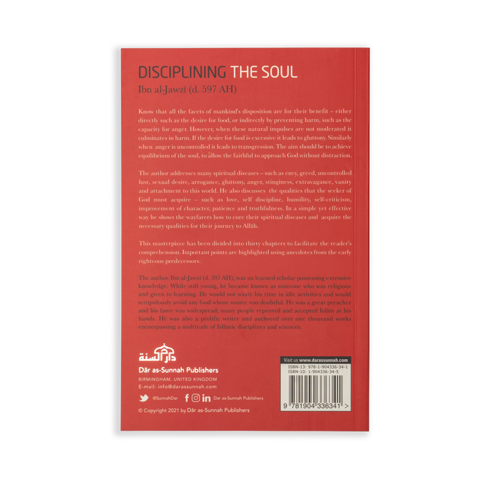 Disciplining the Soul by Ibn al-Jawzi - ibndaudbooks