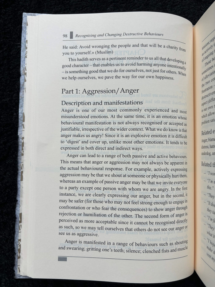 Recognising & Changing Destructive Behaviours - Part 3 (Therapy from the Quran & Sunnah Series)