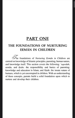 Nurturing Eeman In Children - ibndaudbooks