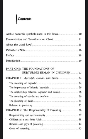 Nurturing Eeman In Children - ibndaudbooks