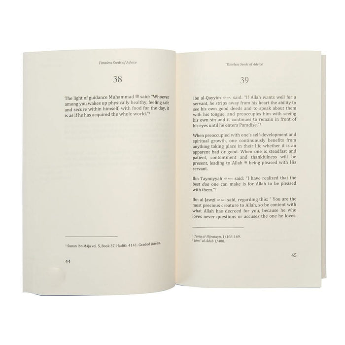 Timeless Seeds of Advice - ibndaudbooks