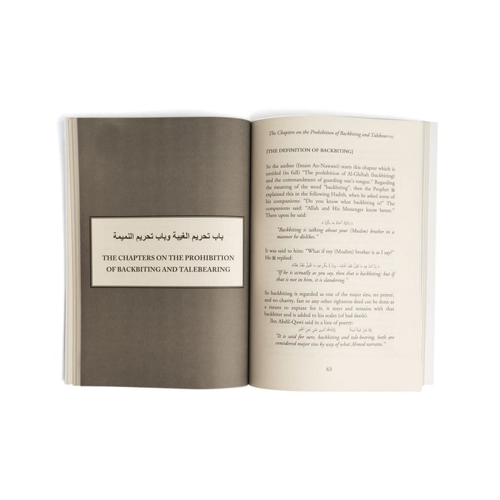 Repentance & Prohibition of Backbiting & Talebearing (explanation of Riyadh Al-Saaliheen) - ibndaudbooks