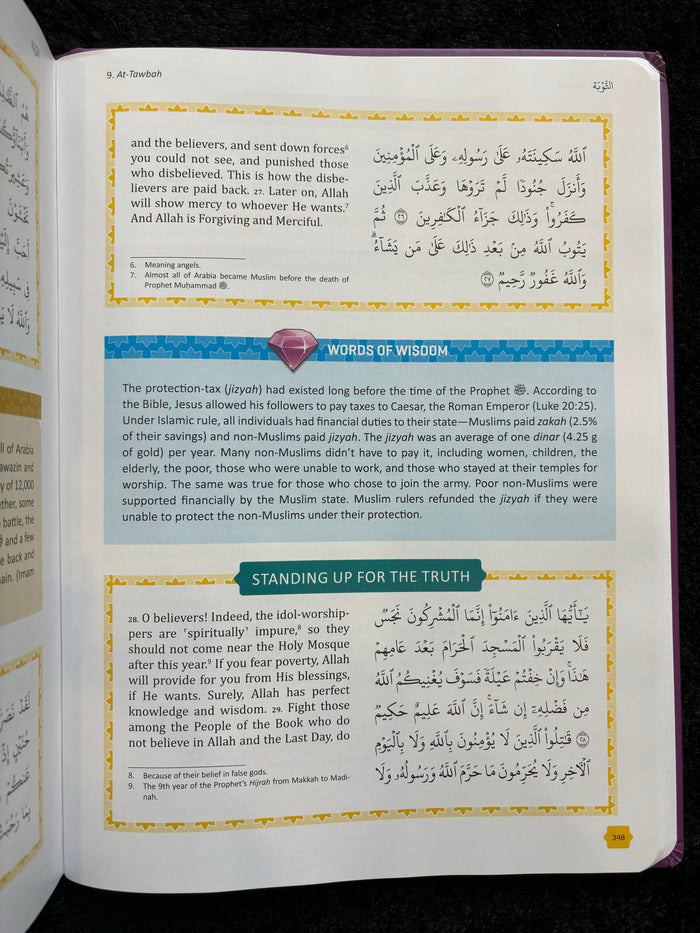 The Clear Quran Tafsir for Kids - Volume 1 (Surahs 1 - 9)