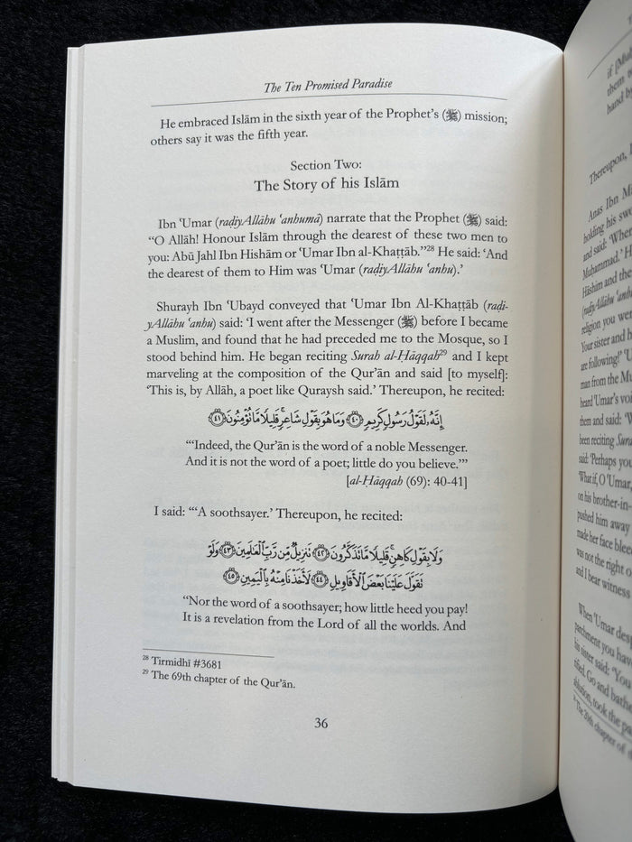 The Ten Promised Paradise by Imam Ibn al-Jawzi