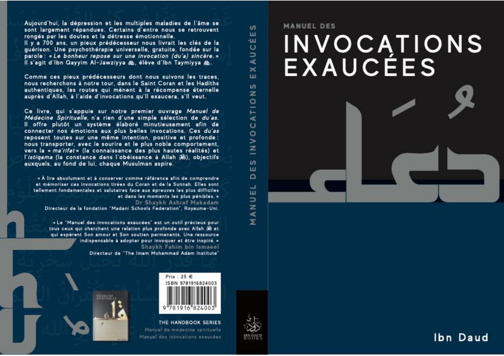 Manuel de Invocations Exaucées - Livre Broché Portable