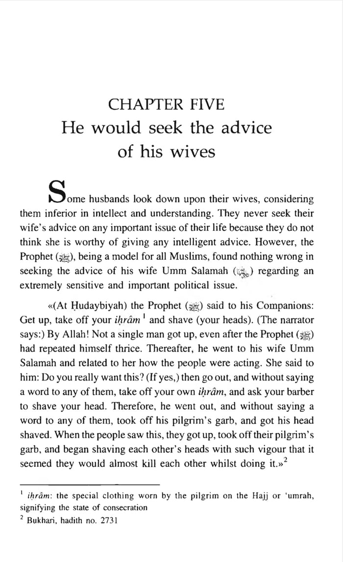 The Prophet Muhammad: The Best of All Husbands - ibndaudbooks